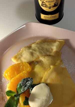 まるで高級サロン！クレープシュゼット-レシピのメイン写真