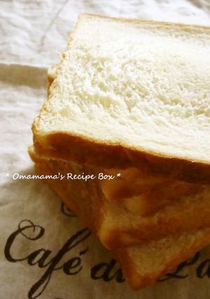 Bread＊ダブルミルク食パン-レシピのメイン写真