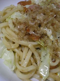 簡単☆ひとりランチに焼きうどん♪-レシピのメイン写真