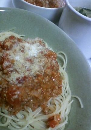かさ増し☆ミートソーススパゲティー-レシピのメイン写真