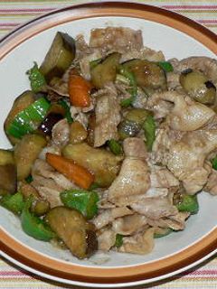 豚バラ肉とナスの焼肉のたれ炒め-レシピのメイン写真