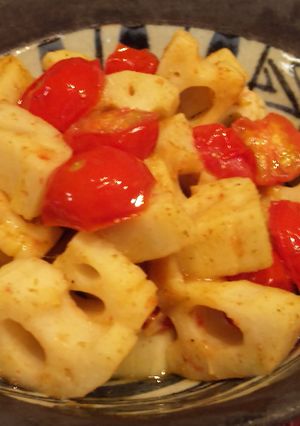 お酒が進む！シャキシャキ蓮根☆-レシピのメイン写真