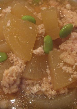 圧力鍋で簡単！大根のそぼろあんかけ-レシピのメイン写真