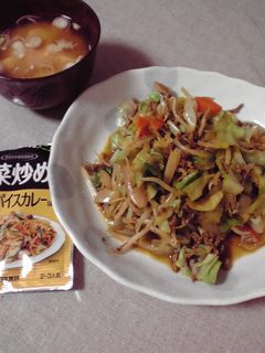 ひと味ちがう野菜炒め-レシピのメイン写真