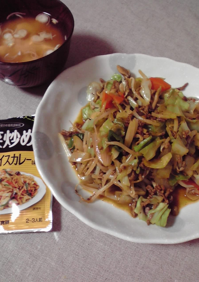 ひと味ちがう野菜炒め-レシピのメイン写真