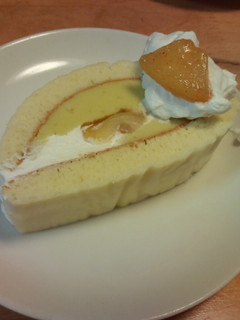 りんごとおいものロールケーキ-レシピのメイン写真
