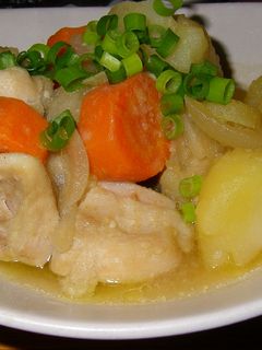 鶏肉と根菜の味噌煮-レシピのメイン写真