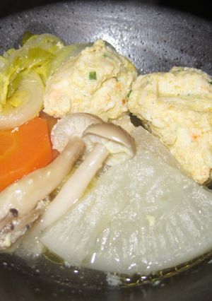 鍋の季節に作りおき♪鶏つみれ-レシピのメイン写真