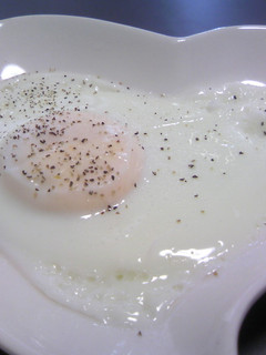 レンジdeチン 1分de目玉焼き-レシピのメイン写真