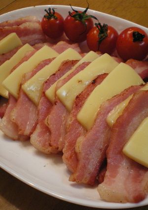 香ばしベーコン　チーズのせ-レシピのメイン写真