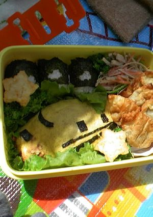簡単デコ弁☆ドクターイエロー☆-レシピのメイン写真