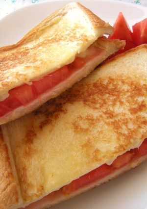 ★ぼくのホットチーズサンド★-レシピのメイン写真