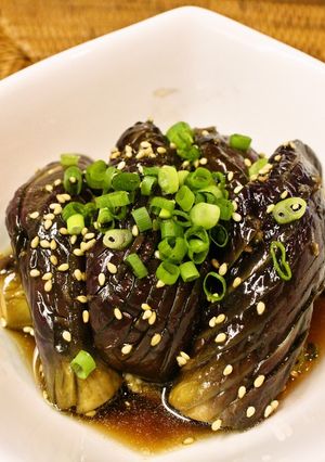 パパッと☆なすのレンジ蒸し♪-レシピのメイン写真