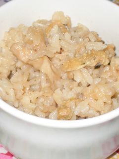 なんちゃってマツタケご飯風(^_^;)-レシピのメイン写真