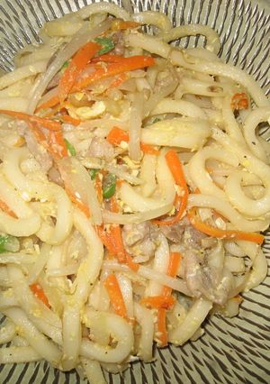 塩チャンプルーうどん-レシピのメイン写真