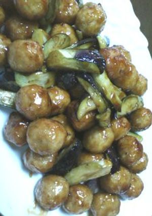 肉団子のとろとろ甘酢あえ-レシピのメイン写真
