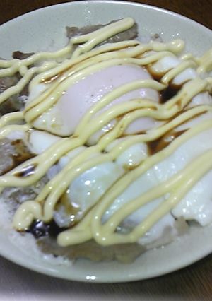 忙しい朝に♪目玉焼き丼！-レシピのメイン写真