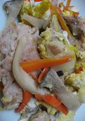 野菜の簡単塩チャンプル♪-レシピのメイン写真