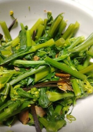 出汁に入ってたので菜の花和え-レシピのメイン写真