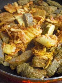 愛媛の味じゃこ天☆のキムチ炒め-レシピのメイン写真
