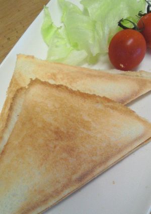 コンビーフのホットサンド-レシピのメイン写真