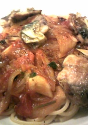 旬な秋刀魚パスタ-レシピのメイン写真