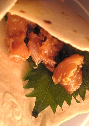 まぐろの大葉トルティーヤ巻き-レシピのメイン写真