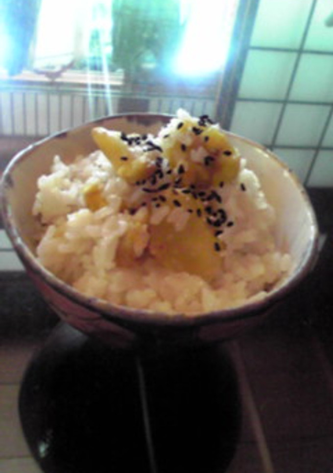栗とさつま芋としめじの炊き込みご飯-レシピのメイン写真