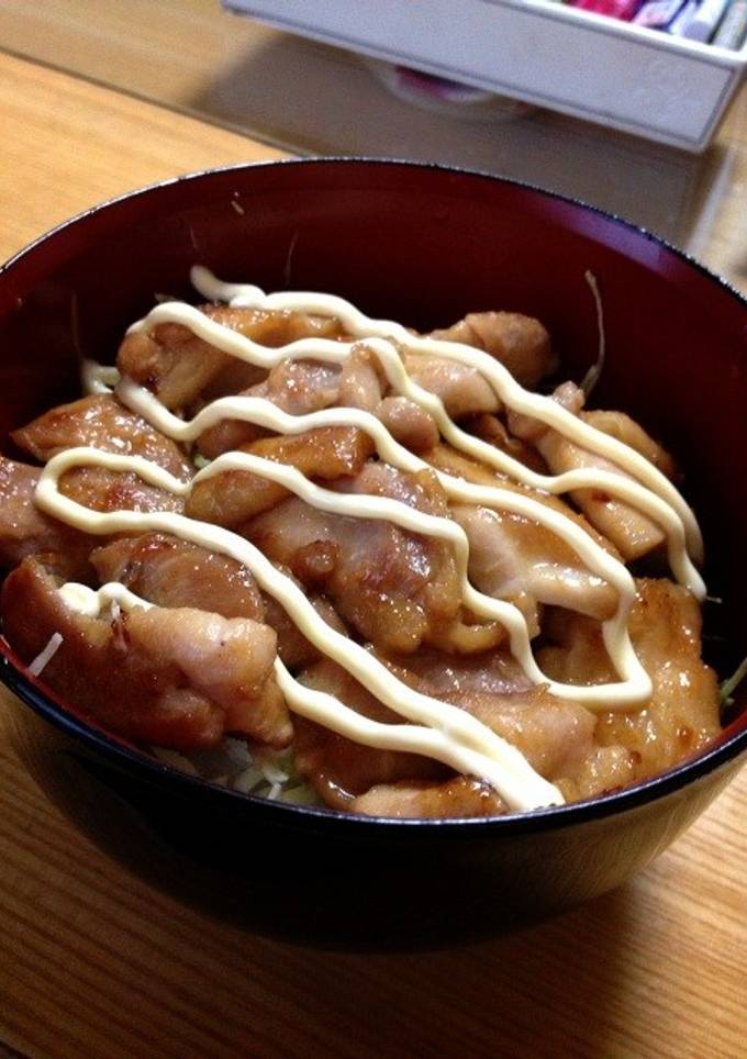 ãƒ©ãƒ³ãƒã«ç°¡å˜ï¼ã¦ã‚Šã‚„ããƒã‚­ãƒ³ãƒžãƒ¨ãƒãƒ¼ã‚ºä¸¼-ãƒ¬ã‚·ãƒ”ã®ãƒ¡ã‚¤ãƒ³å†™çœŸ