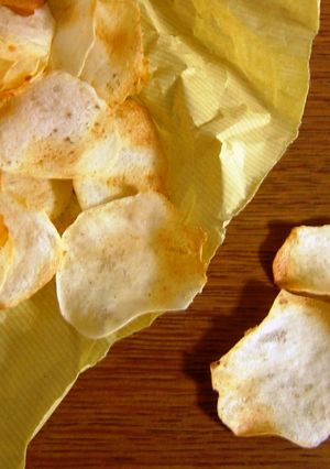 焼く！ポテトチップス-レシピのメイン写真