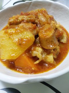 チキンとソーセージのトマト煮込み-レシピのメイン写真