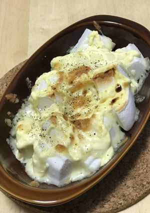 グラタン風はんぺんのチーマヨ焼き-レシピのメイン写真