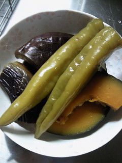 万願寺唐辛子と野菜の焼き浸し-レシピのメイン写真