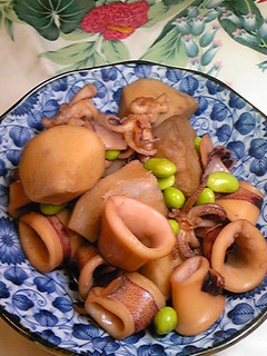これぞ秋味♪里芋といかの煮物-レシピのメイン写真