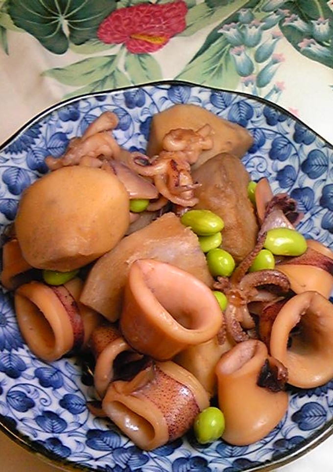 これぞ秋味♪里芋といかの煮物-レシピのメイン写真