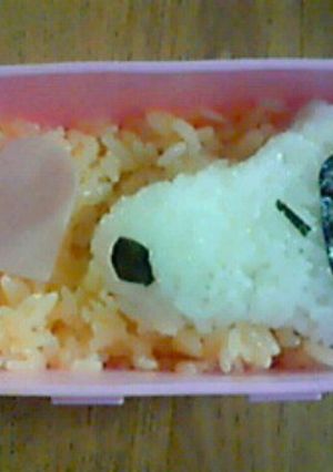 キャラ弁当☆スヌーピー-レシピのメイン写真