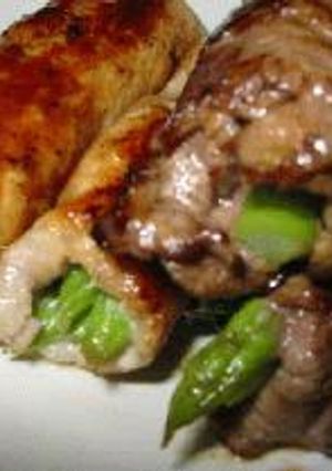 肉まきアスパラ-レシピのメイン写真