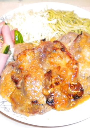 豚ロースの味噌玉ねぎ焼き-レシピのメイン写真
