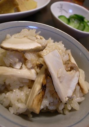 ☆秋がキター！みんな笑顔の松茸ごはん☆-レシピのメイン写真