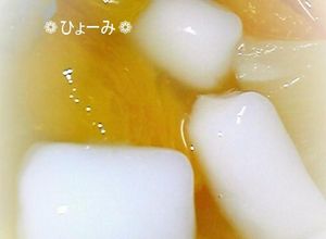 給食の！フルーツ白玉❤－フルーツポンチ－-レシピのメイン写真