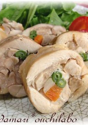 おもてなしにも♪簡単☆鶏肉の野菜ロール-レシピのメイン写真