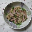 ベーコン・えのき・ピーマンの炒め物