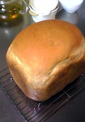 ［覚書］HBはちみつミルク食パン-レシピのメイン写真