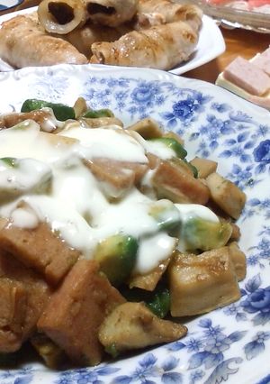 アボカドとスパムのホットサラダ-レシピのメイン写真