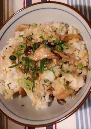 きのこバター醤油ご飯-レシピのメイン写真