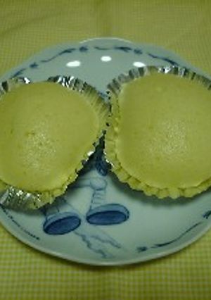 ホットケーキミックスで作る　蒸しパン-レシピのメイン写真