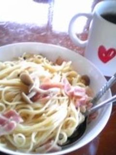 豆乳カルボナーラ-レシピのメイン写真