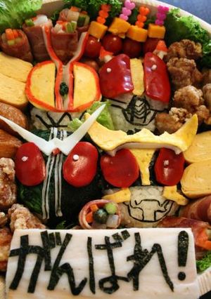 キャラ弁☆仮面ライダー☆-レシピのメイン写真