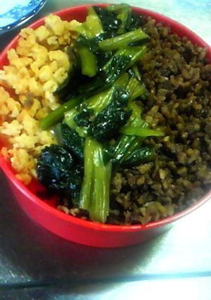 ♡三食丼♡-レシピのメイン写真