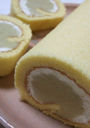 栗のロールケーキ-レシピのメイン写真